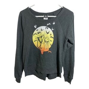 Disney nightmare before Xmas sweatshirt. Grey. Size small long sleeve.Ti…